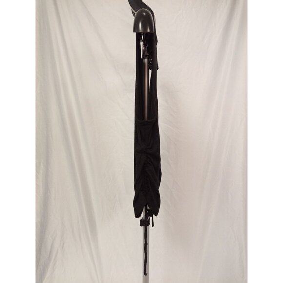 Old Navy Active Women's Black Cropped Drawstring Tank Top Size Small - Picture 4 of 6